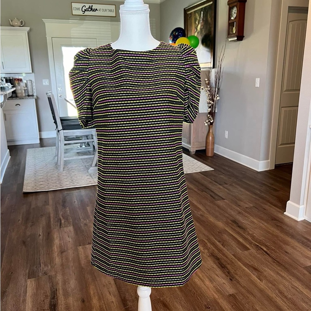 Anna Cate Striped Multicolor Dress